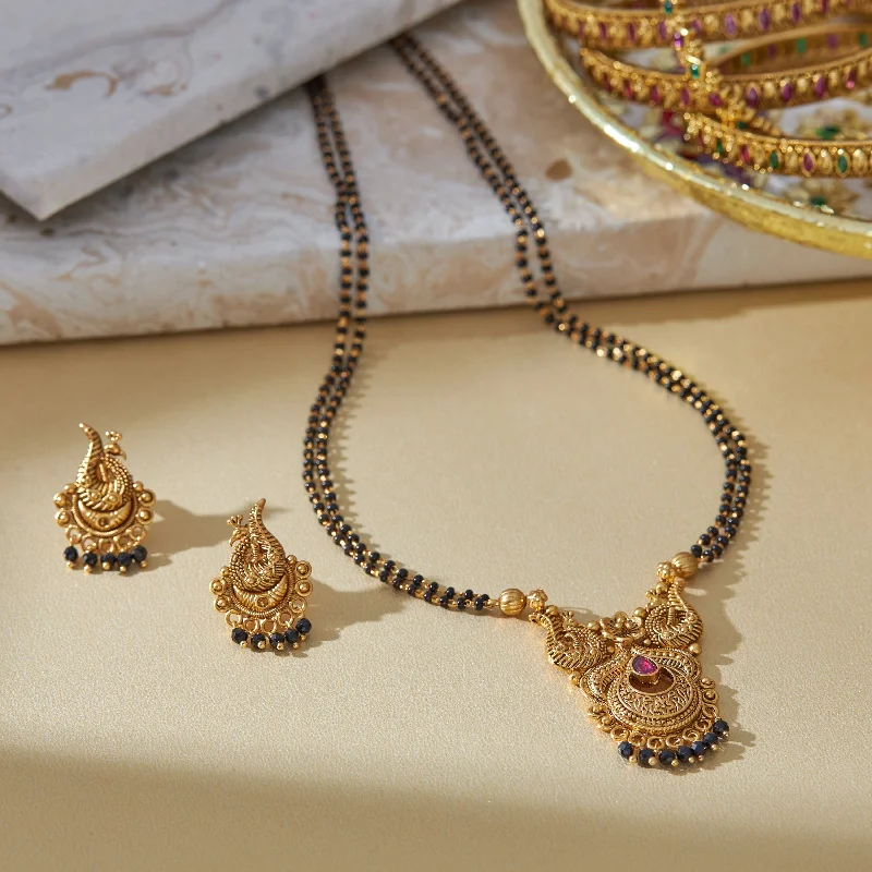 gemstone infinity bracelet Antique Mangalsutra 151747