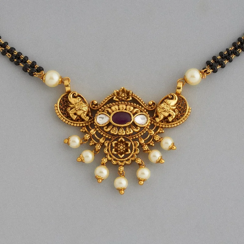elegant marquise diamond ring Antique Mangalsutra 167527