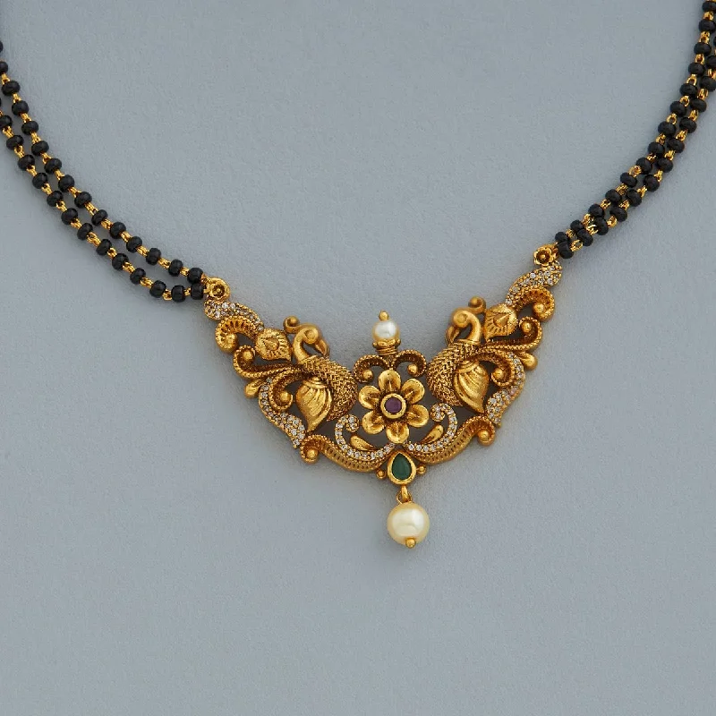 unique diamond eternity band Antique Mangalsutra 175841
