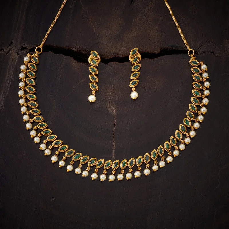 unique silver branch ring Antique Necklace 151363