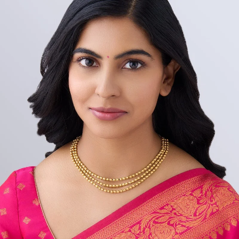 stackable gold bangle set Antique Necklace 160027