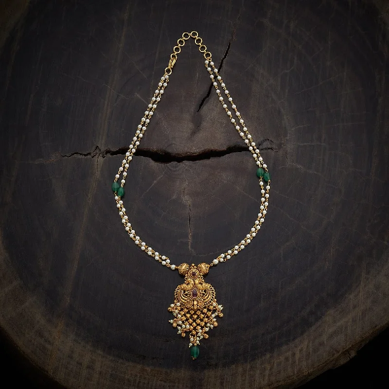 unique gemstone necklace handmade Antique Necklace 165086