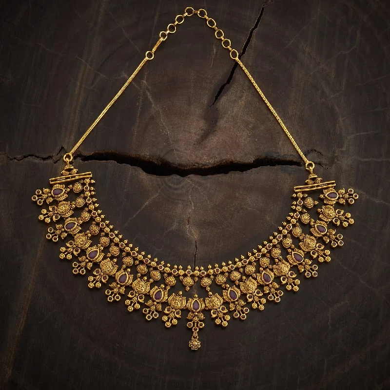 silver rope chain men Antique Necklace 168701