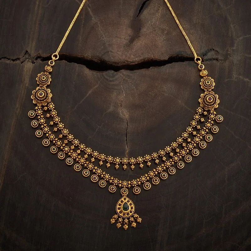 celestial moon and stars ring Antique Necklace 168702