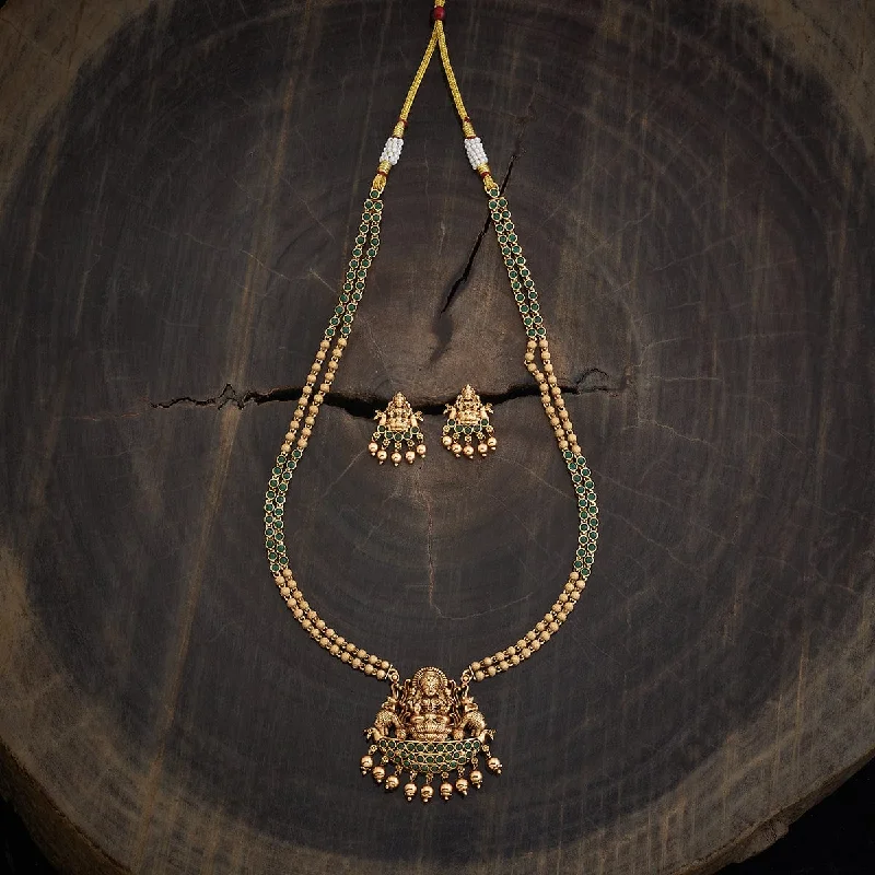 emerald gemstone earrings Antique Necklace 176713