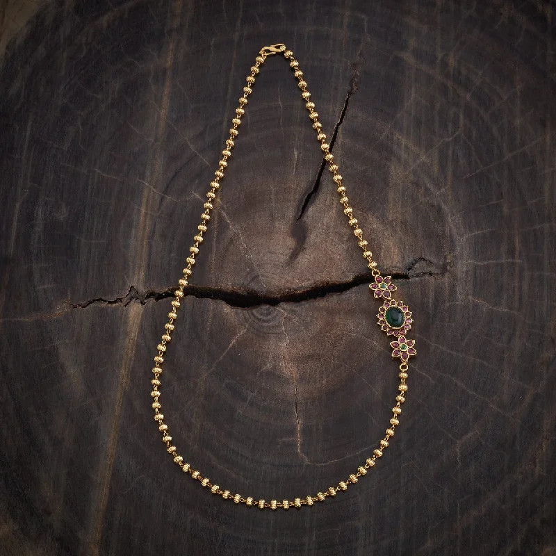unique crystal bar necklace Antique Necklace 176931