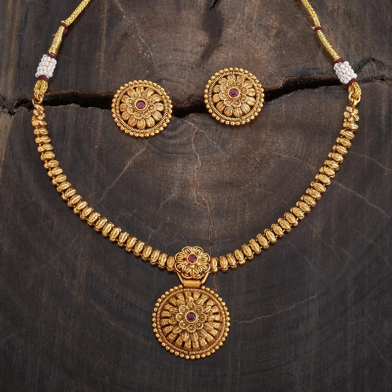 black pearl earrings classic Antique Necklace 177770