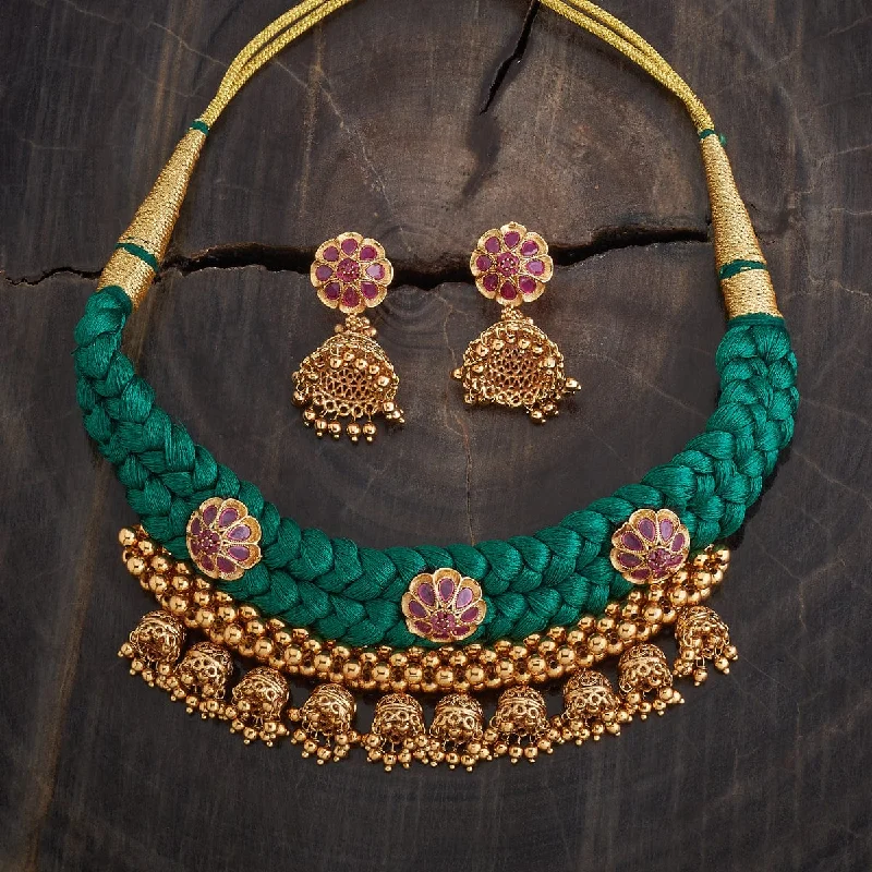 dainty cherry blossom ring Antique Necklace 177856