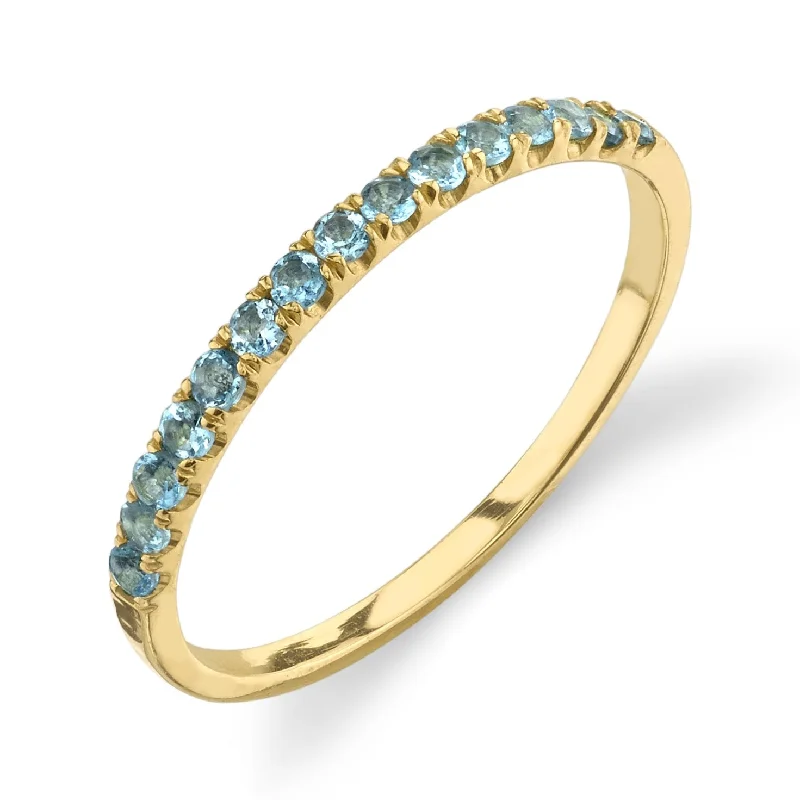 black diamond eternity band PAVÉ RING