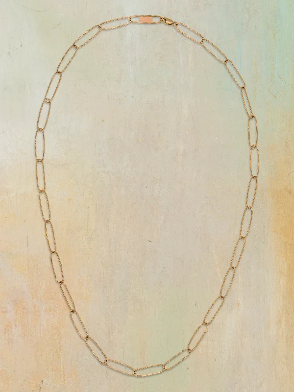 statement gemstone necklace handmade Bella Chain Necklace
