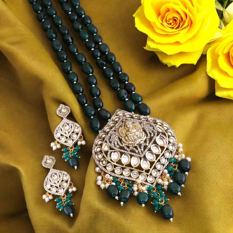 wedding anniversary diamond ring Emerald Vasudhara Temple Jewellery- New Arrival