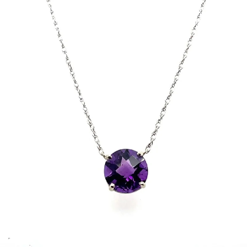 minimalist clover charm bracelet Fine Amethyst Pendant at Regard Jewelry in Austin Texas minimalist clover charm bracelet Fine Amethyst Pendant at Regard Jewelry in Austin Texas
