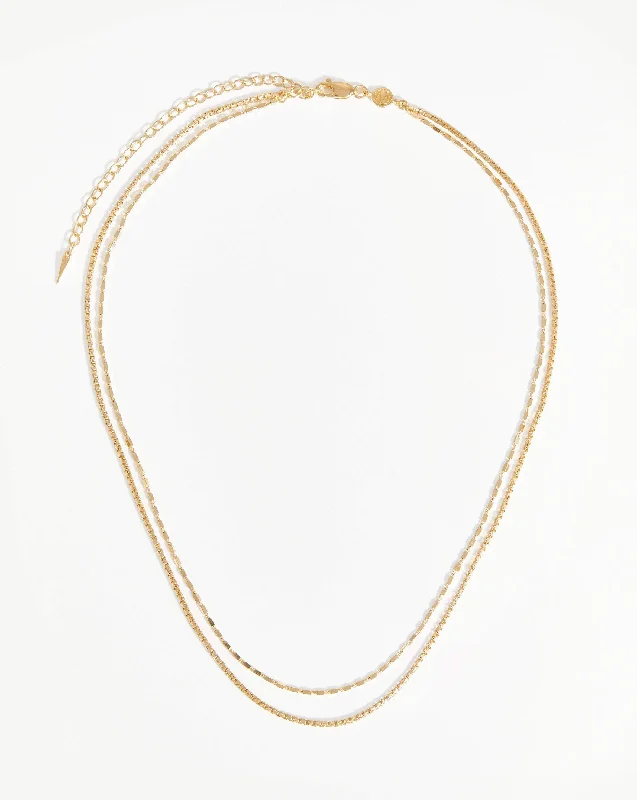 silver dragon claw ring Box Link Double Chain Necklace | 18ct Gold Vermeil