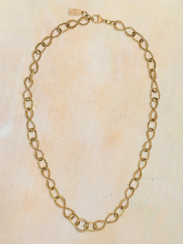 infinity heart necklace personalized Infinite Love Chain Necklace