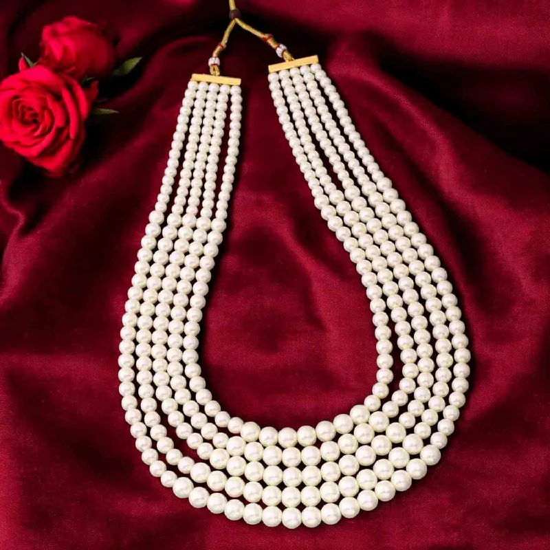 gold-plated snake chain bracelet Ivory Uditiya Pearl Necklace