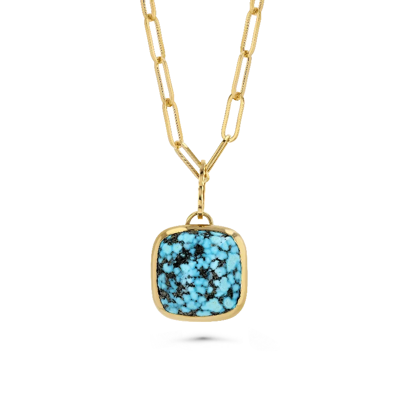 unique diamond tennis bracelet Kingman Turquoise Charm