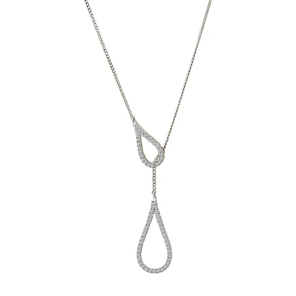 dainty heart charm necklace Ladies Diamond Fashion Necklace