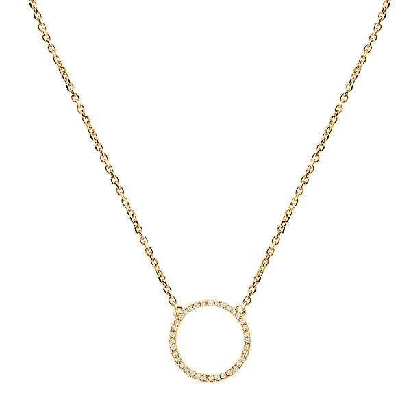 celestial sun and moon pendant Ladies Fashion Diamond Necklace