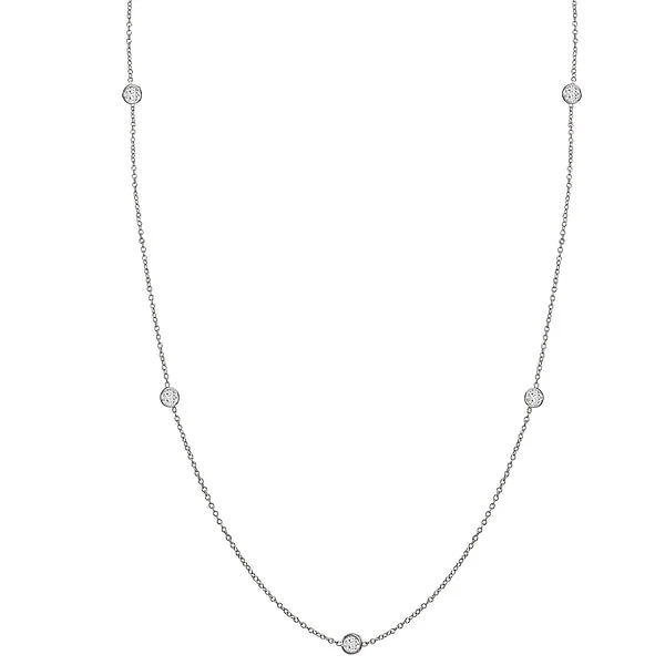 handmade ceramic bead bracelet Ladies Fashion Diamond Necklace