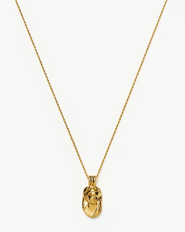 petite diamond promise ring Lucy Williams Cameo Pendant Necklace