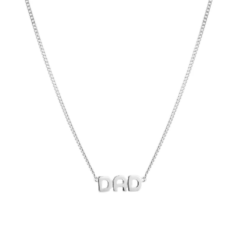 Dad Silver Necklace