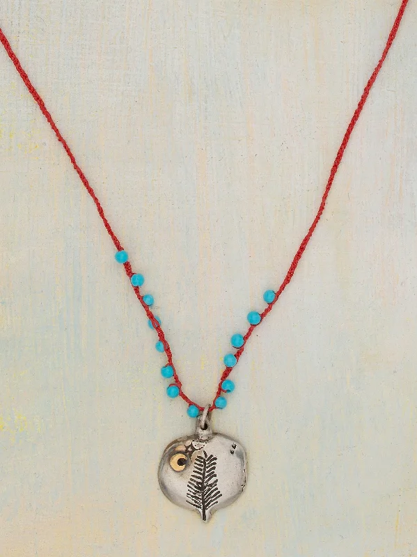 small diamond cross pendant Mountain Lover Necklace