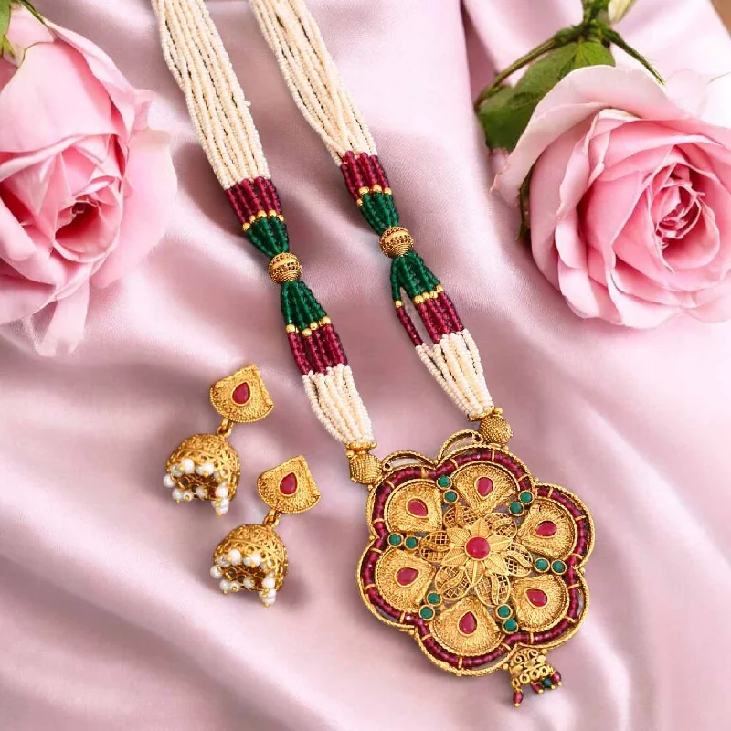 personalized couple’s keychain pendant Multicolor Acyuta Antique Jewellery Set- New Arrival personalized couple’s keychain pendant Multicolor Acyuta Antique Jewellery Set- New Arrival