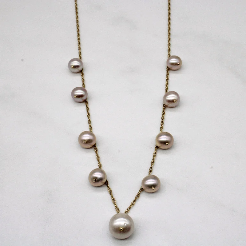 classic pearl bridal earrings Pearl Necklace | 18" |