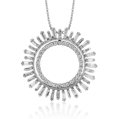 celestial star charm bracelet Pendant in 18k Gold with Diamonds