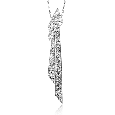 infinity knot wedding band Pendant in 18k Gold with Diamonds
