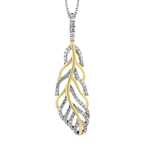 handmade braided anklet Pendant in 18k Gold with Diamonds