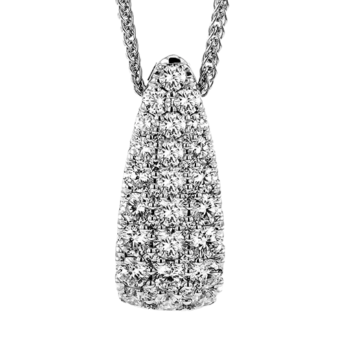white opal engagement ring Pendant in 18k Gold with Diamonds