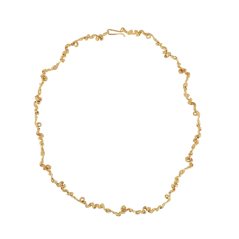 Fouettés 24K Gold Plated Necklace