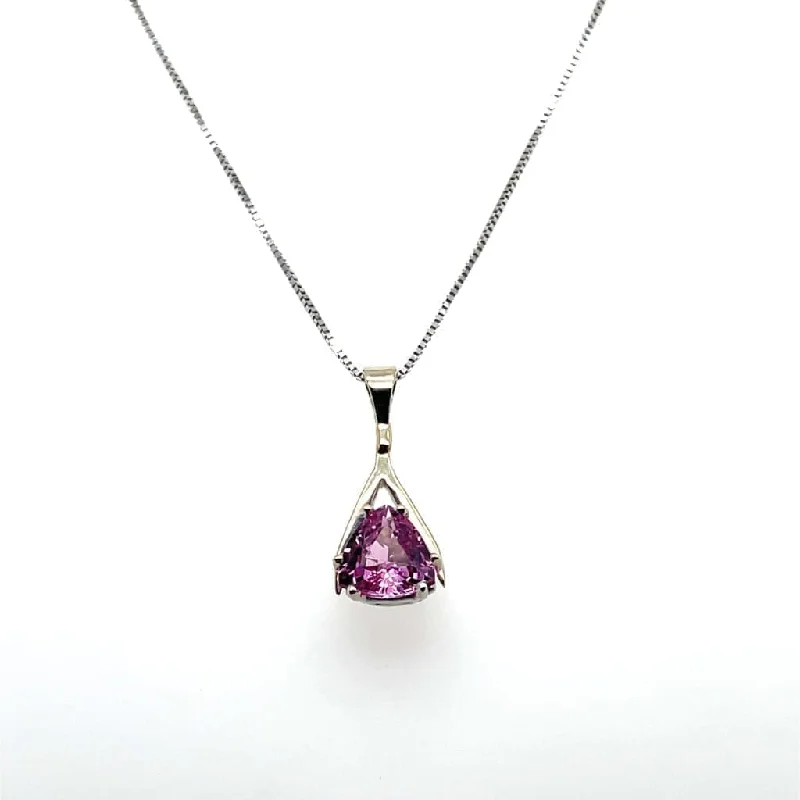 dainty lotus flower ring Pink Tourmaline Set in 14k White Gold Pendant at Regard Jewelry in Austin, Texas dainty lotus flower ring Pink Tourmaline Set in 14k White Gold Pendant at Regard Jewelry in Austin, Texas
