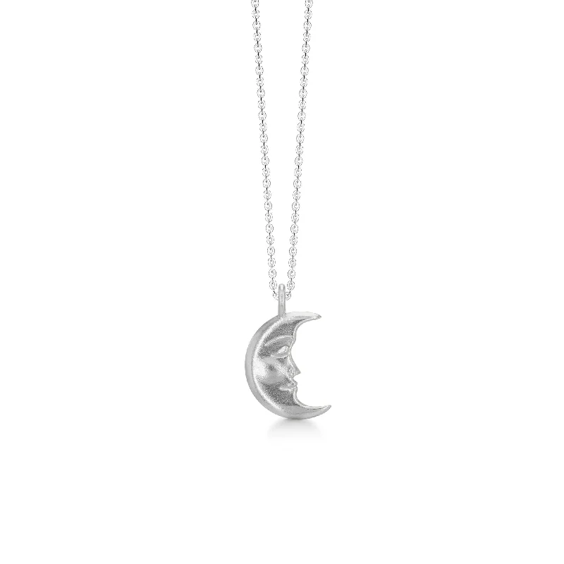 Moon Silver Necklace