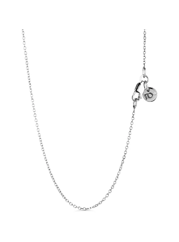 Ro 18K Whitegold Necklace w. Diamond