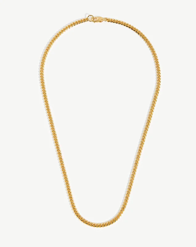 art deco diamond bracelet Mens Round Curb Chain Necklace