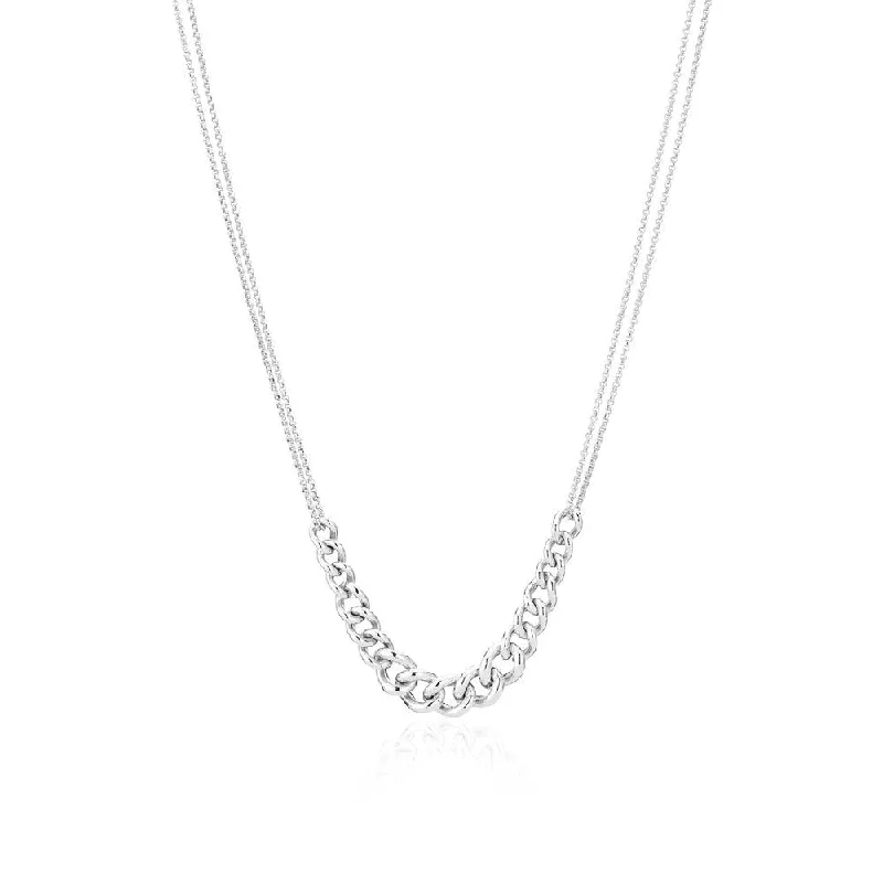 Oria Silver Necklace