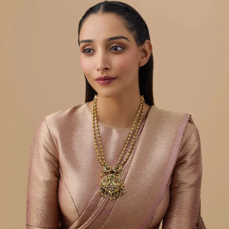 celestial star cluster earrings Silver Temple Necklace 162801