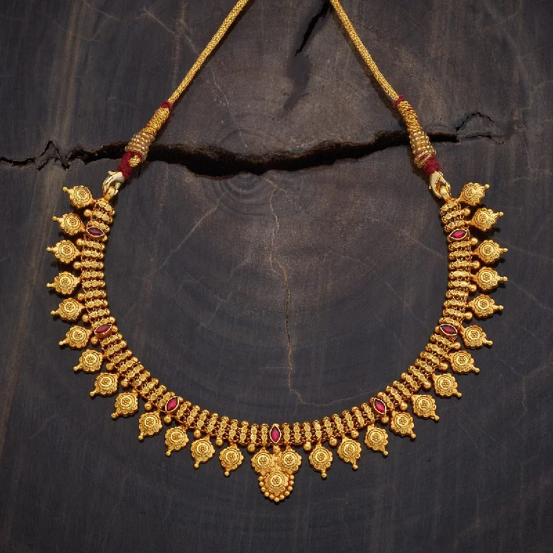 delicate chain necklace gold Silver Temple Necklace 168254