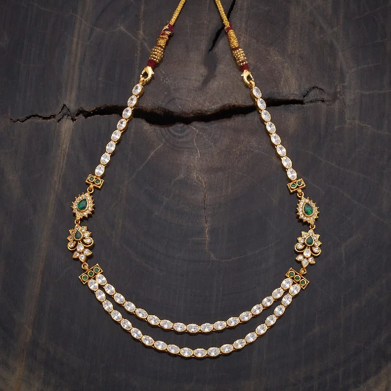 unique emerald green ring Silver Temple Necklace 169996