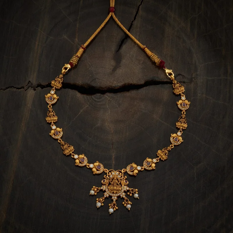 vintage diamond brooch Silver Temple Necklace 177184
