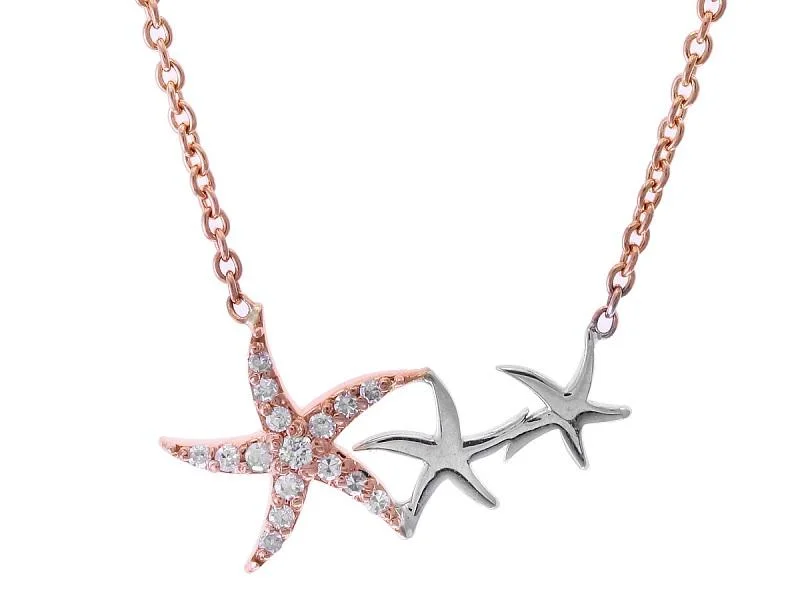 STARFISH DIAMOND NECKLACE