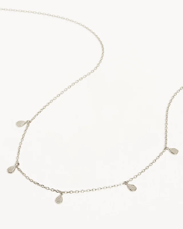 elegant drop earrings wedding Sterling Silver Grace Choker