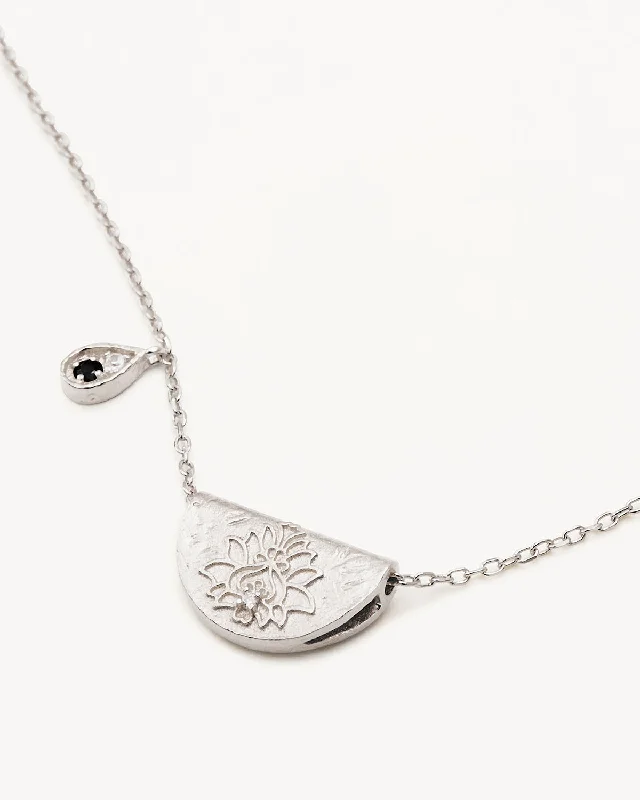 real diamond solitaire ring Sterling Silver Lotus Birthstone Necklace - September - Sapphire real diamond solitaire ring Sterling Silver Lotus Birthstone Necklace - September - Sapphire