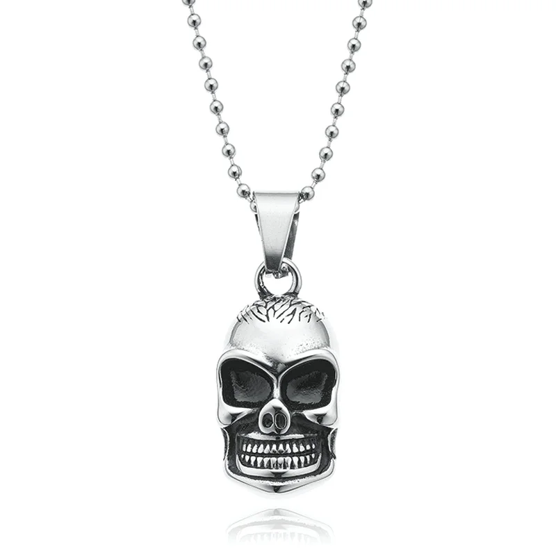 celestial sun charm anklet Tensity 50cm Stainless Steel Skull  Necklace