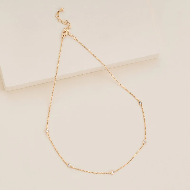 dainty birthstone ring for women Trendy Chain 150895
