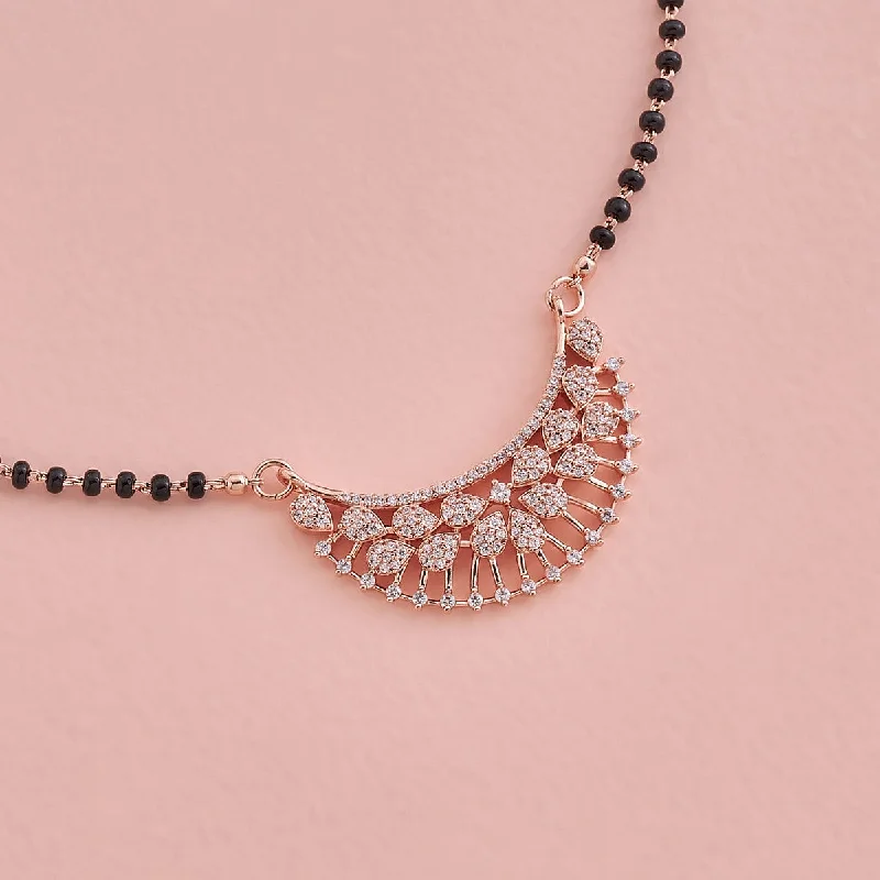 braided gold chain bracelet Zircon Mangalsutra 156646