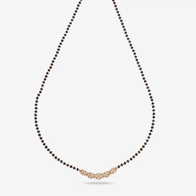 tiny diamond cross necklace Zircon Mangalsutra 165987