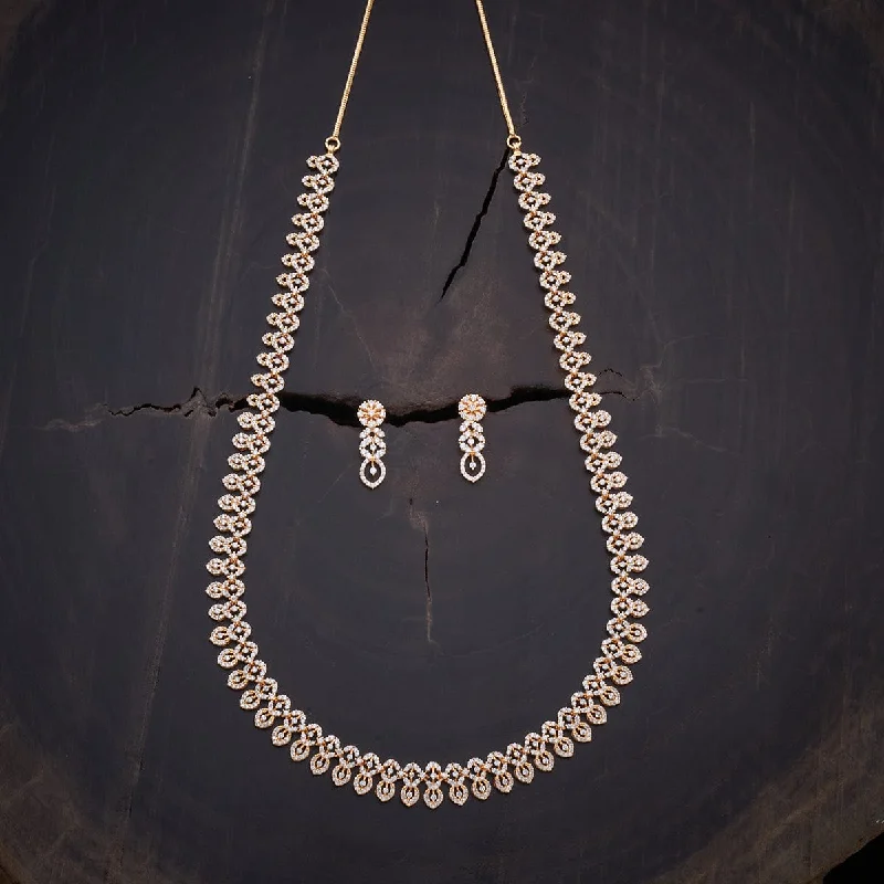 natural crystal pendant necklace Zircon Necklace 149326